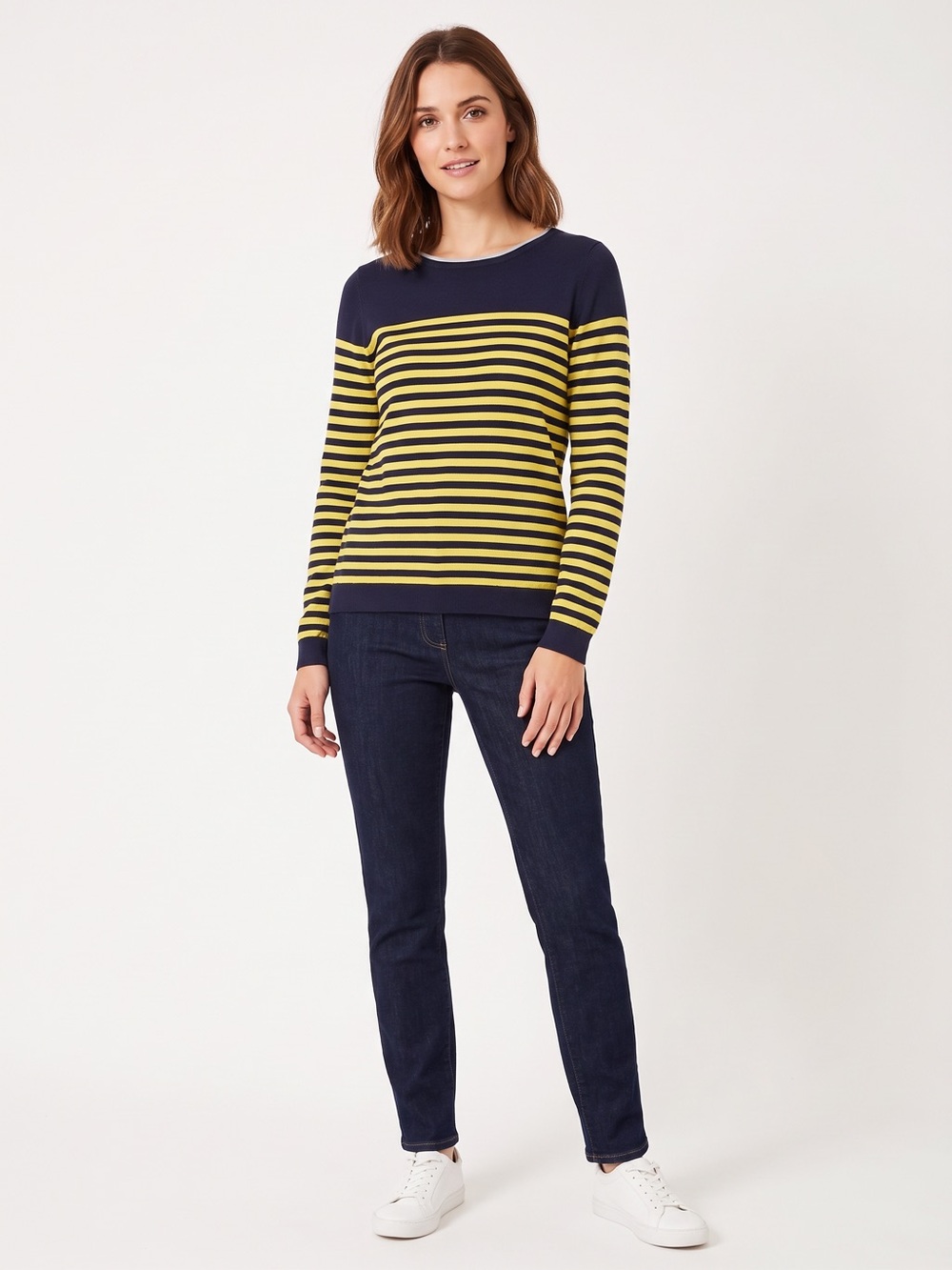 Boden Tresco Jumper Cotton Cashmere Blend Sweater